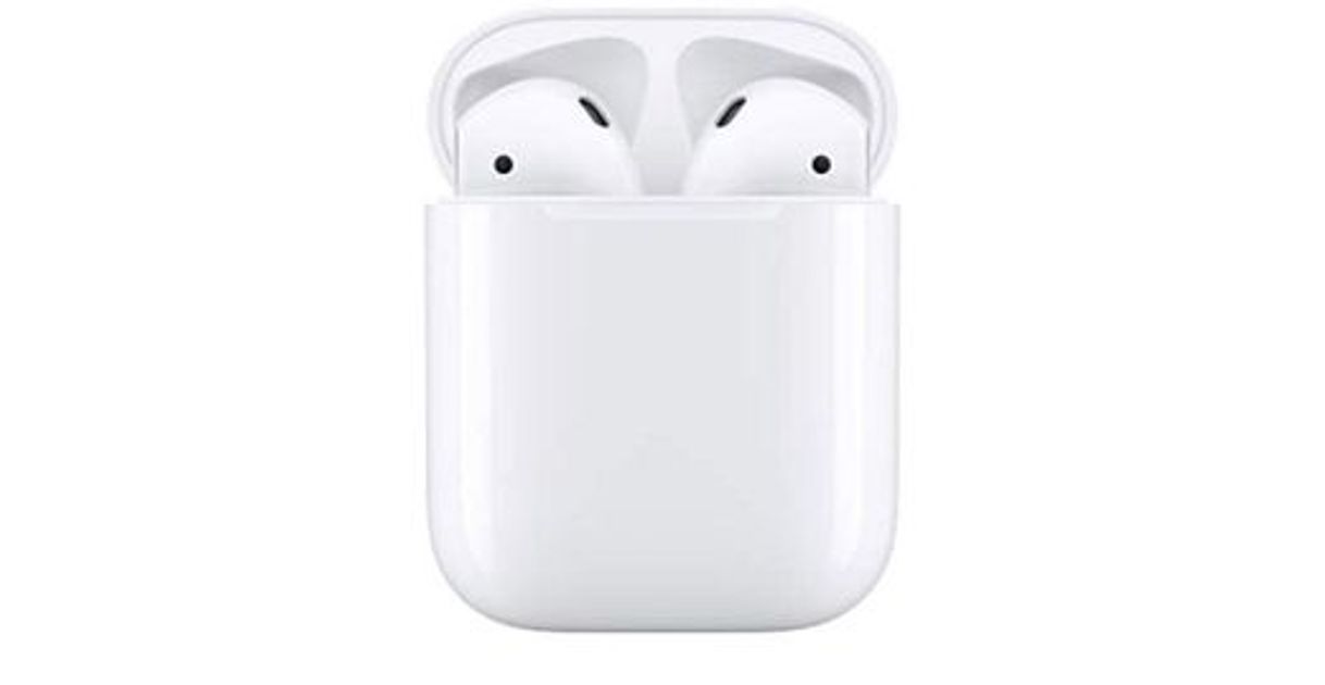 Fashion 
Apple AirPods con funda de carga (cableado)