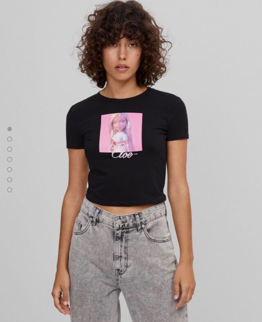 Moda T-shirt cropped Bratz - Mulher