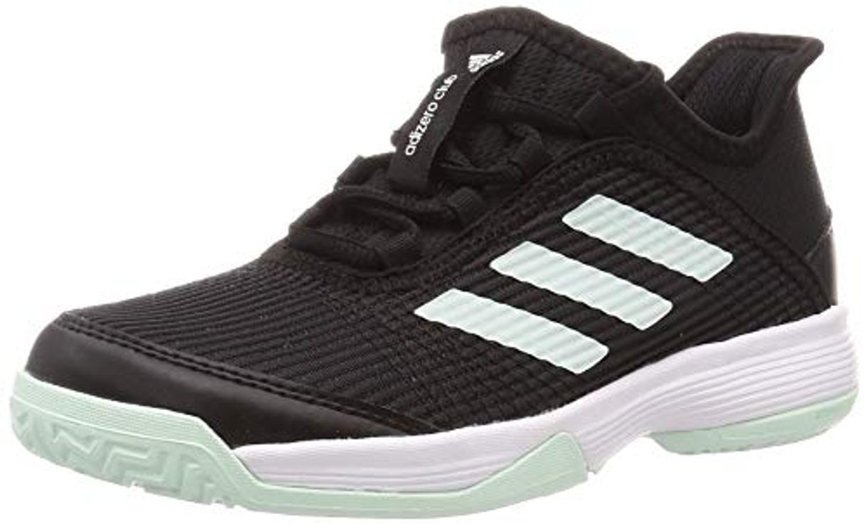 Fashion adidas Adizero Club K, Zapatos de Tenis Unisex Niños, Core Black