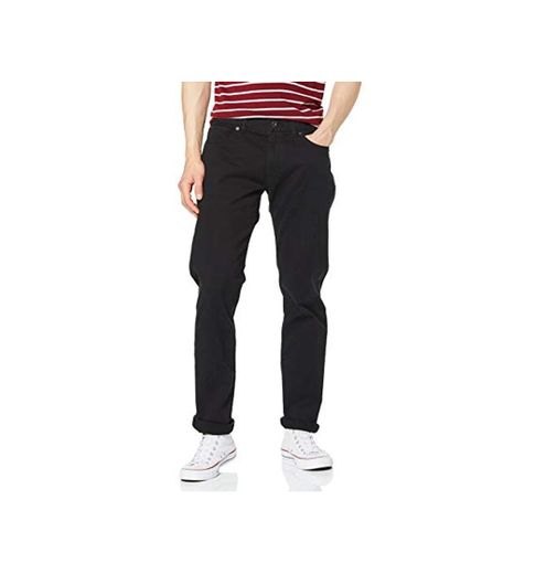 Lee Extreme Motion Straight Pantalones, Black, 29W