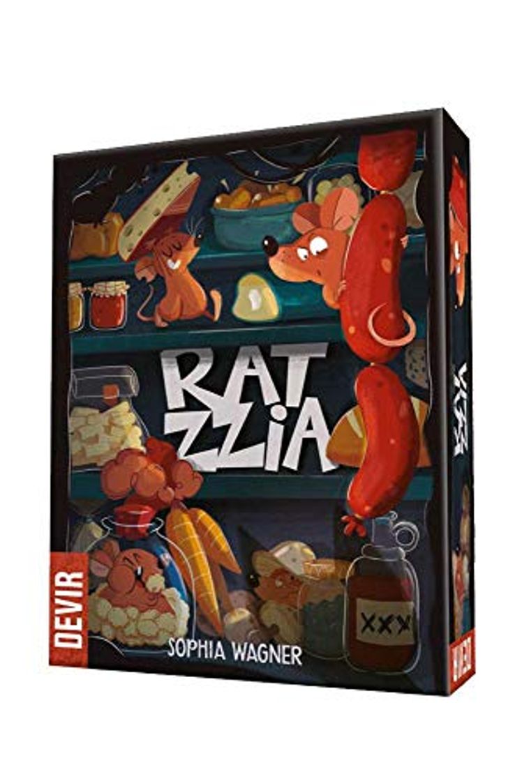 Social Devir- Ratzzia, el Juego de Mesa, Multicolor