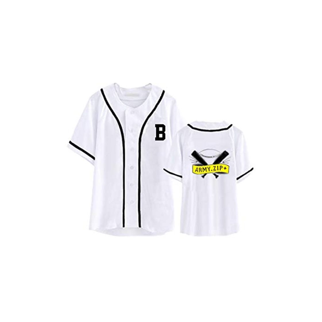 Moda JLTPH Unisexo BTS Camiseta de Baseball KPOP BTS T Shirt Bangtan Boys