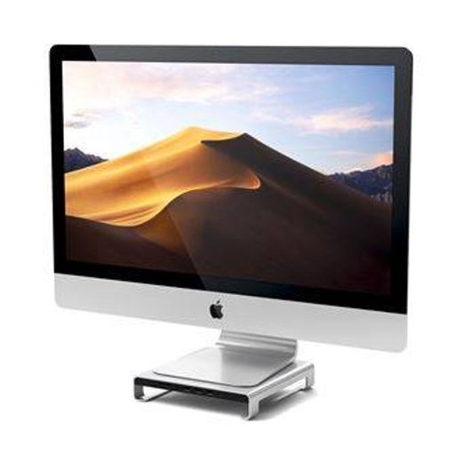 Suporte Satechi Type-C Alum. Monitor Stand Hub para iMac Pra