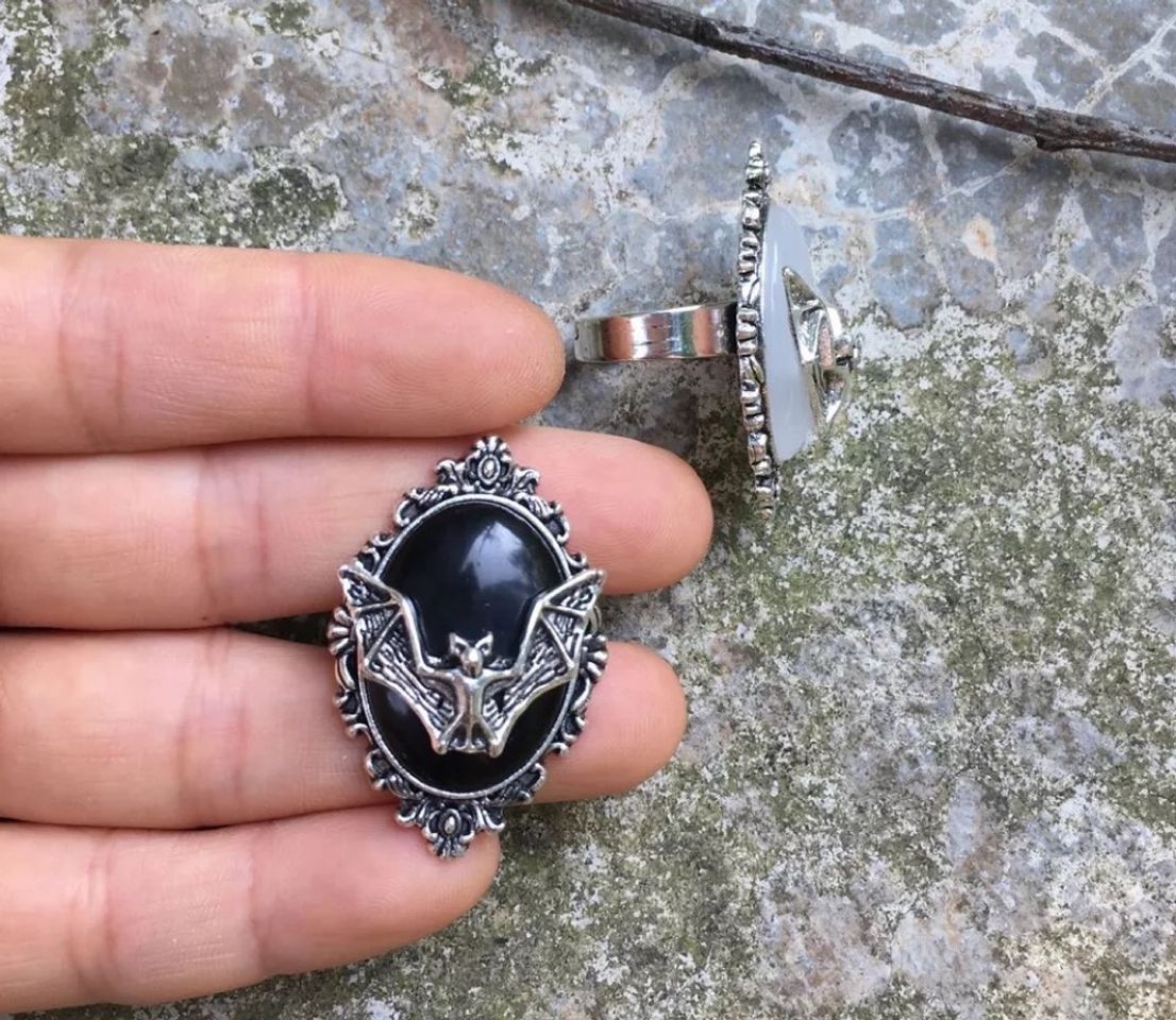 Fashion Anillo de murciélago! 🖤🦇