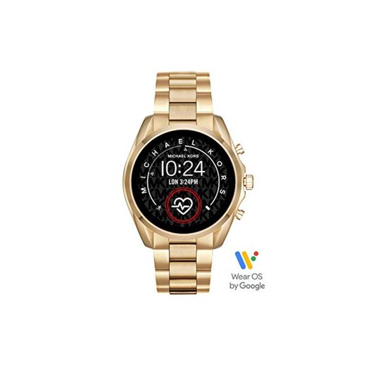 Michael Kors Smartwatch Pantalla táctil para Mujer de Connected con Correa en Acero Inoxidable MKT5085