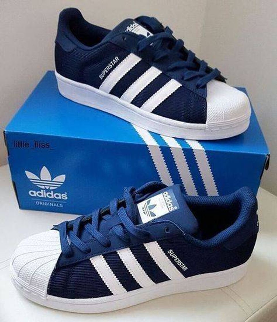 Moda Adidas azul marinho