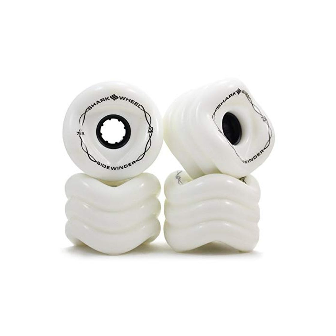 Social SHARKWHEEL Shark Wheels Sidewinder - Ruedas para longboard