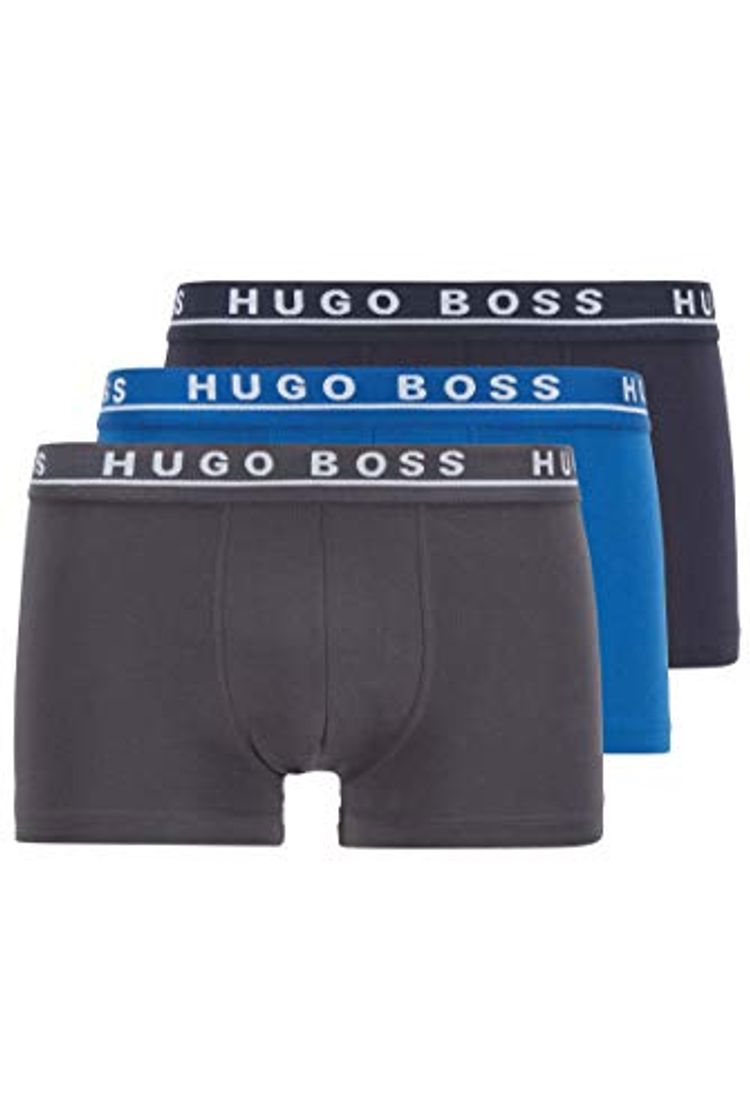 Lugar BOSS Trunk CO/EL Bóxer, Azul