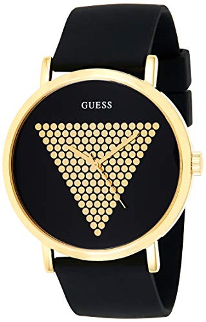 Fashion Guess Reloj Analógico para Hombre de Cuarzo con Correa en Silicona W1161G1