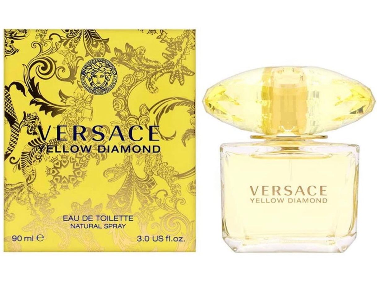 Moda 💠Versace Yellow Diamond Perfume de tocador en spray