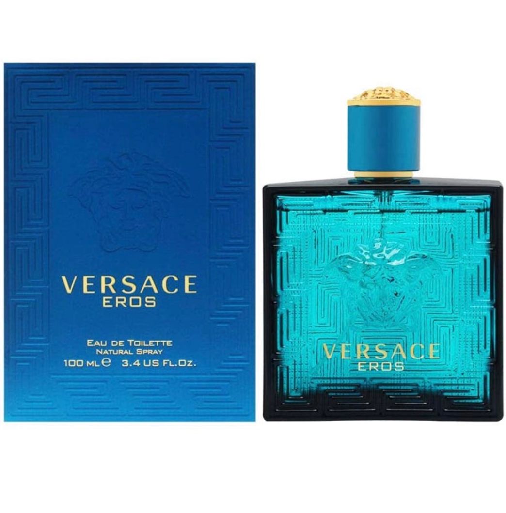 Fashion 💠Versace Eros Edt Espray para hombre