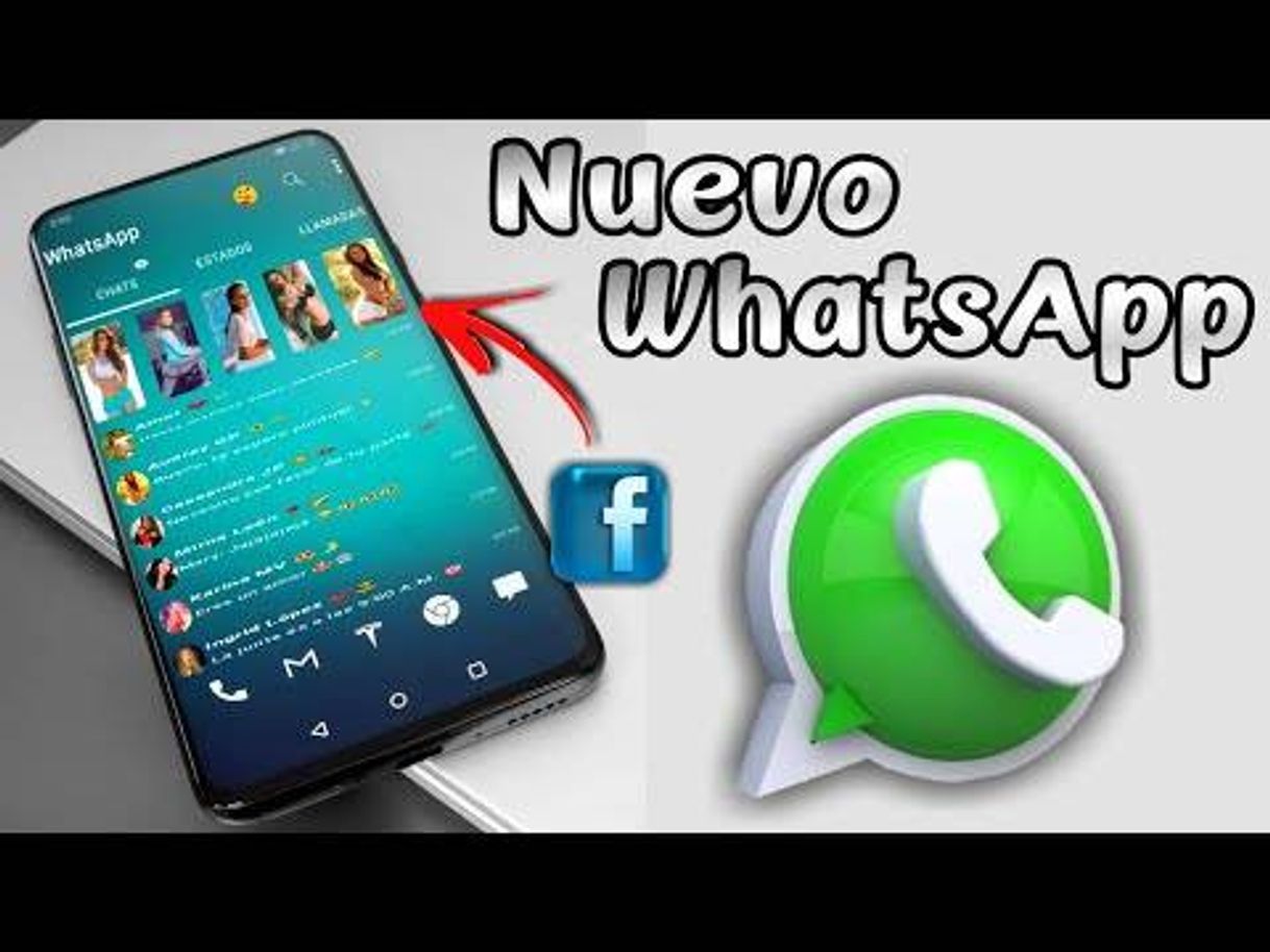 Moda √Nuevo WhatsApp Estilo FACEBOOK 2020 😍💯💢