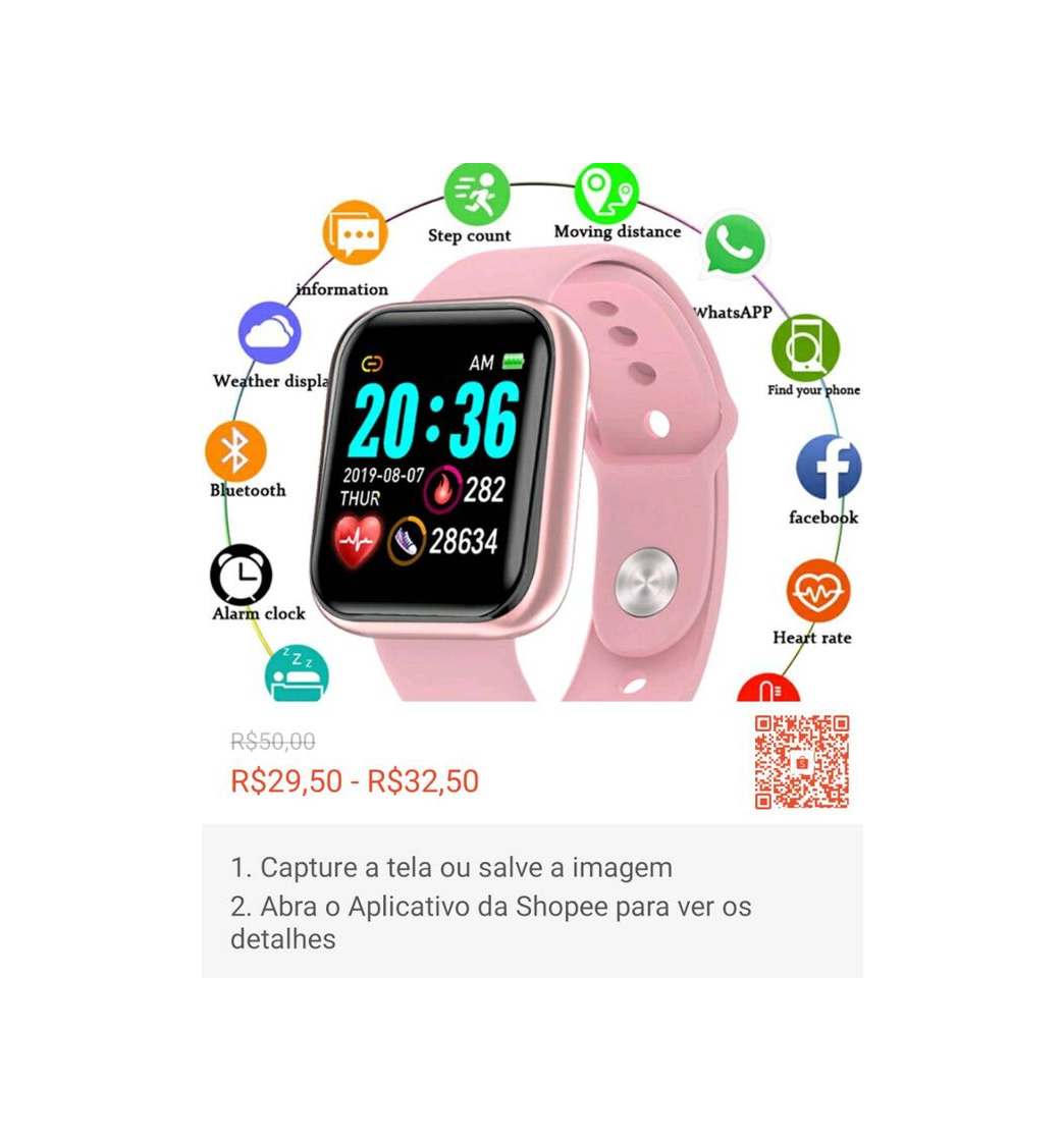 Producto SmartWatch Y68