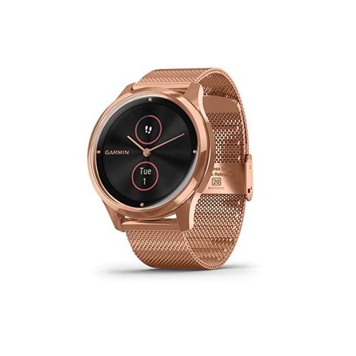 Garmin Vivomove Luxe Smartwatch Hybrid Analógico Digital Unisex