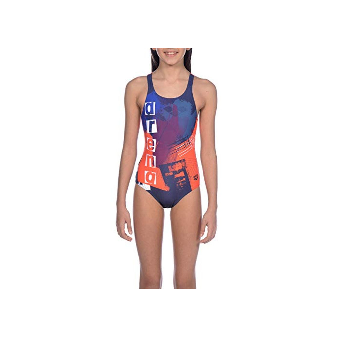 Social Arena G Jr Swim Pro Back One Piece Bañador Deportivo Niña Rock