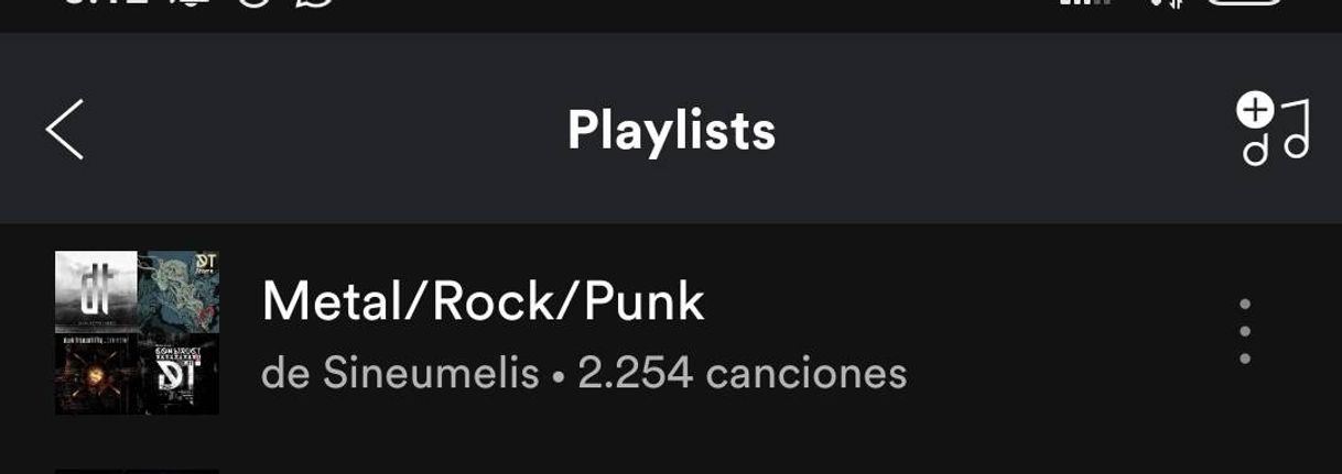 Moda Playlist Metal/Rock/Punk