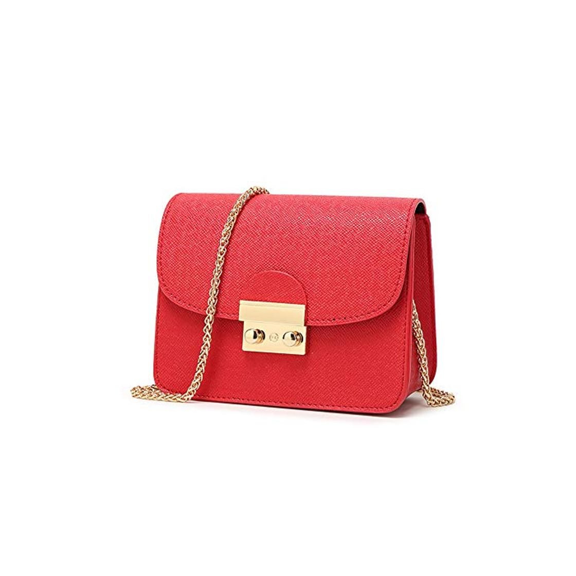 Social Bolso de Hombro pequeña de Mujer Bolso de Bandolera de Cuero PU