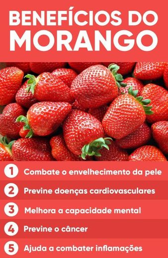 benefícios do morango 