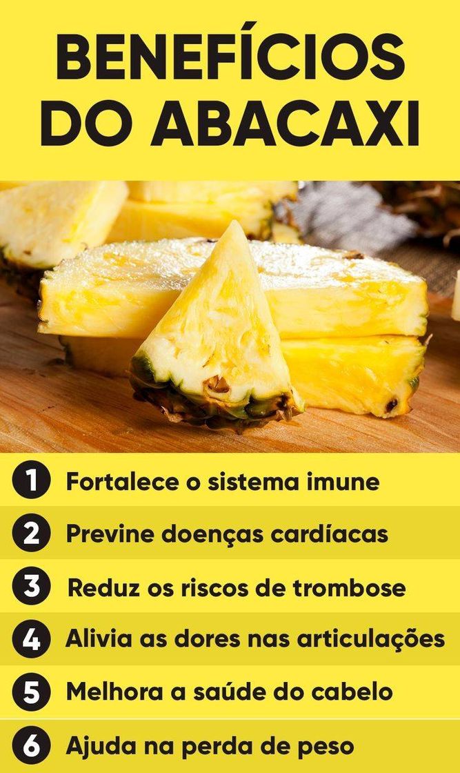 benefícios do abacaxi 