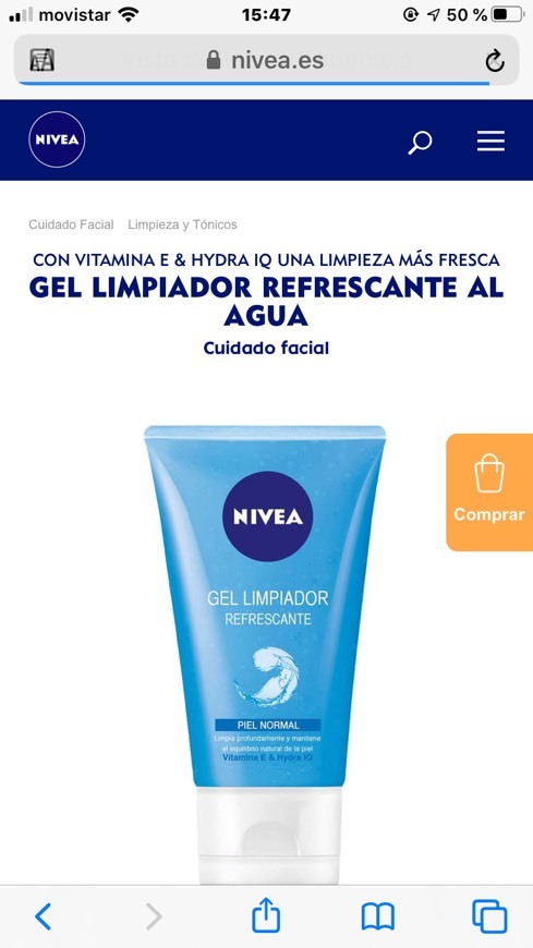 Producto limpieza facial