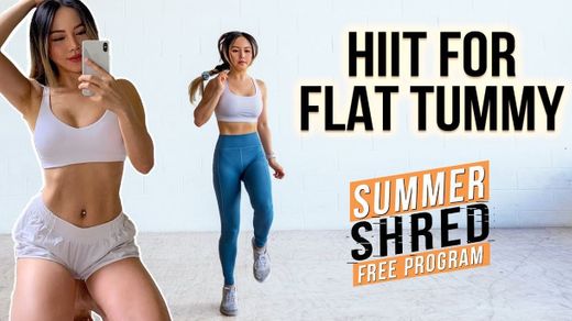 Quick & Effective HIIT Workout for Flat Tummy 15 min Calorie Burning