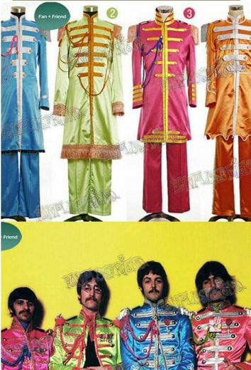 Vestidos Beatles Sgt Pepper.