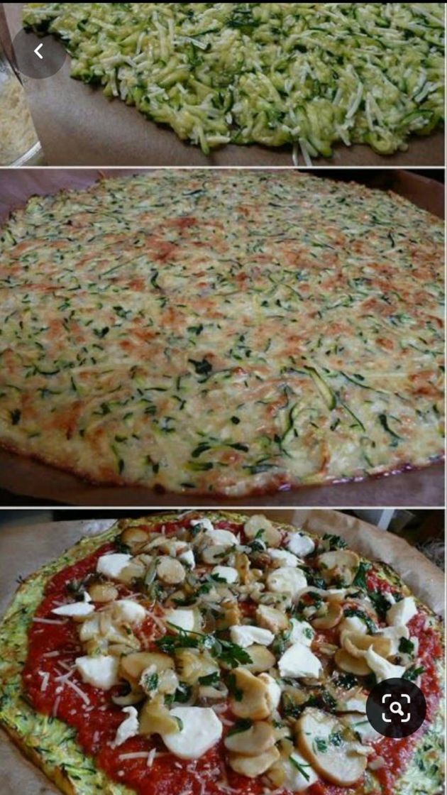 Fashion Pizza de zuchini 