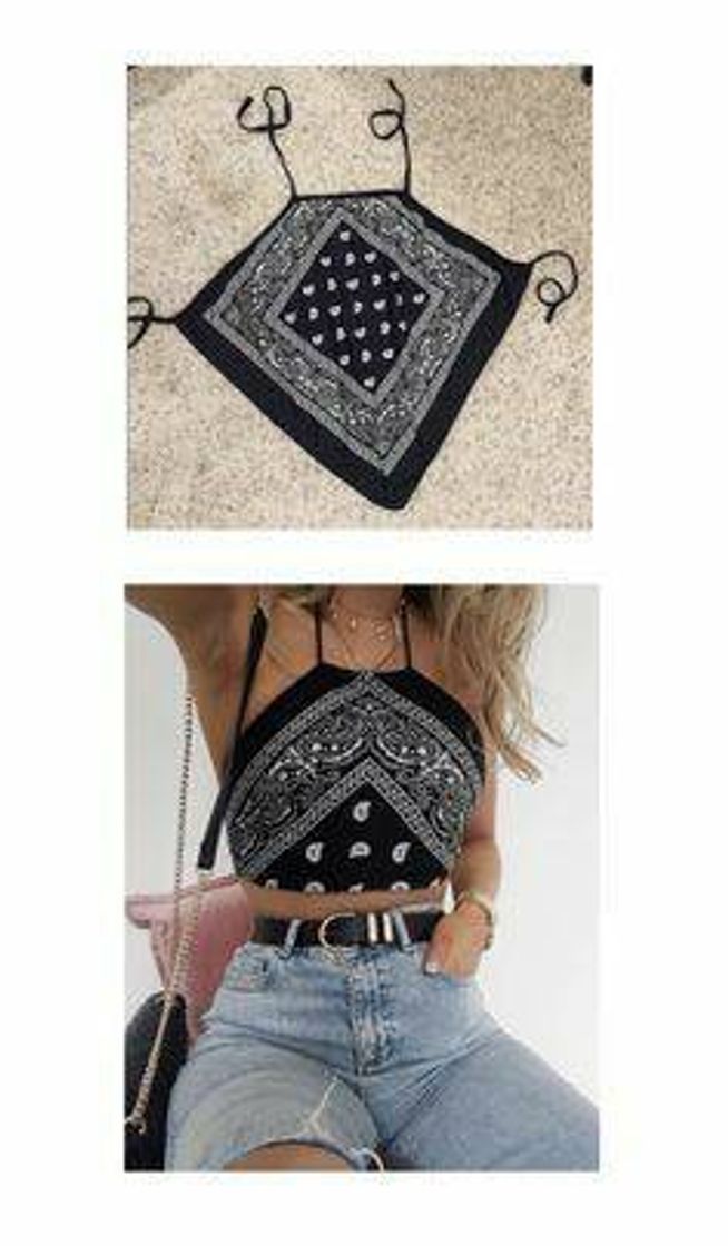 Fashion blusa bandana