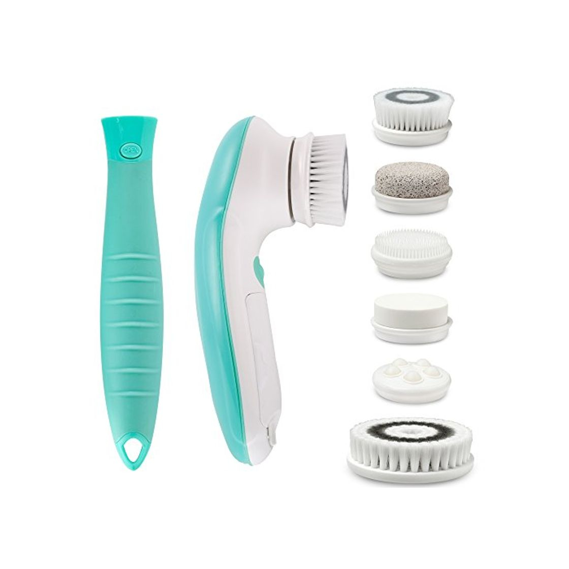 Social Fancii Cepillo de Limpieza Facial y Corporal Electrico 7 en 1 con