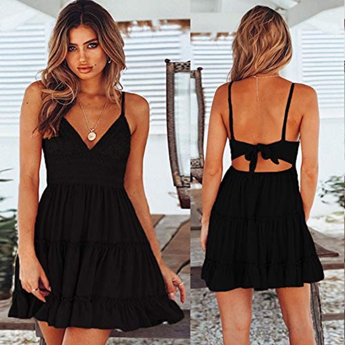 Fashion LHSTWQU Vintage Beach Cover Up Saida De Praia Traje de baño Mujer Bikini Cover Up Túnicas para la Playa Pareo Sarong Beachwear Vestido de Playa Saida S Negro