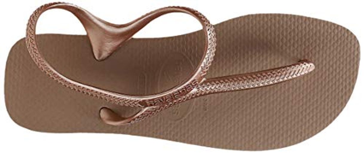 Fashion Havaianas Flash Urban, Sandalias para Mujer, Dorado