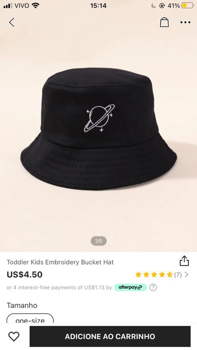 Fashion Toddler Kids Embroudery Bucket  Hat ❤️😉