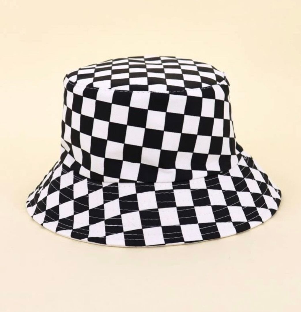 Fashion KIDS PLAID PATTERN BUCKAT HAT !!