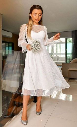 Vestido de noiva simples ✨