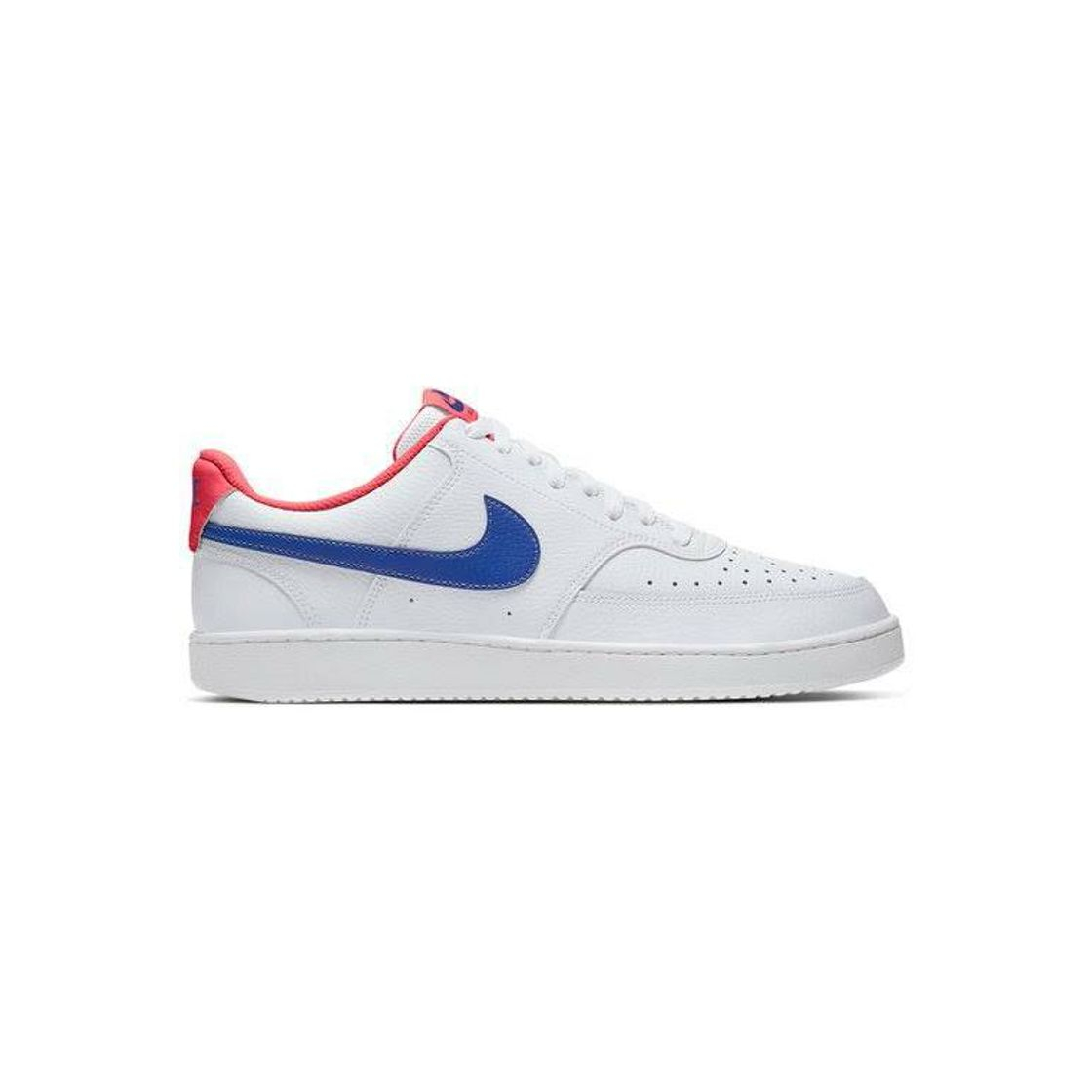 Moda Nike Court Vision LO Branco e Azul Royal