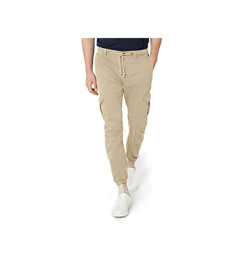 Moda Urban Classics Cargo Jogging Pants Pantalones, Beige