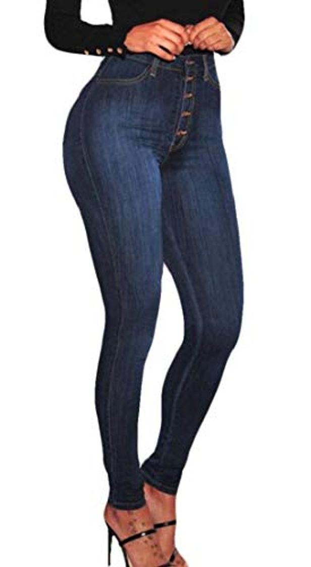 Moda Yeirui Women Plus Size Stretch High Waisted Slim Skinny Jeans Denim Pants 1 US 3XL