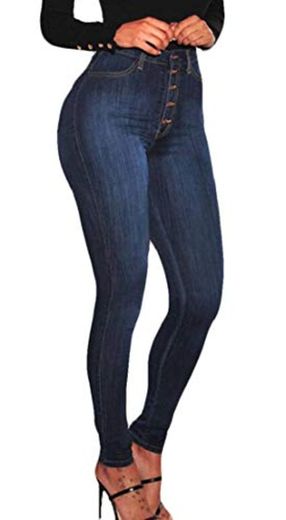 Yeirui Women Plus Size Stretch High Waisted Slim Skinny Jeans Denim Pants 1 US 3XL