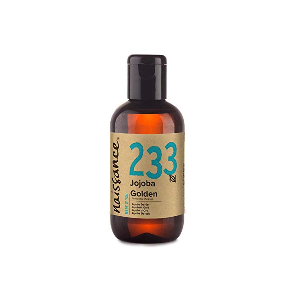 Product Naissance Aceite Vegetal de Jojoba Dorada n. º 233 - 100ml -