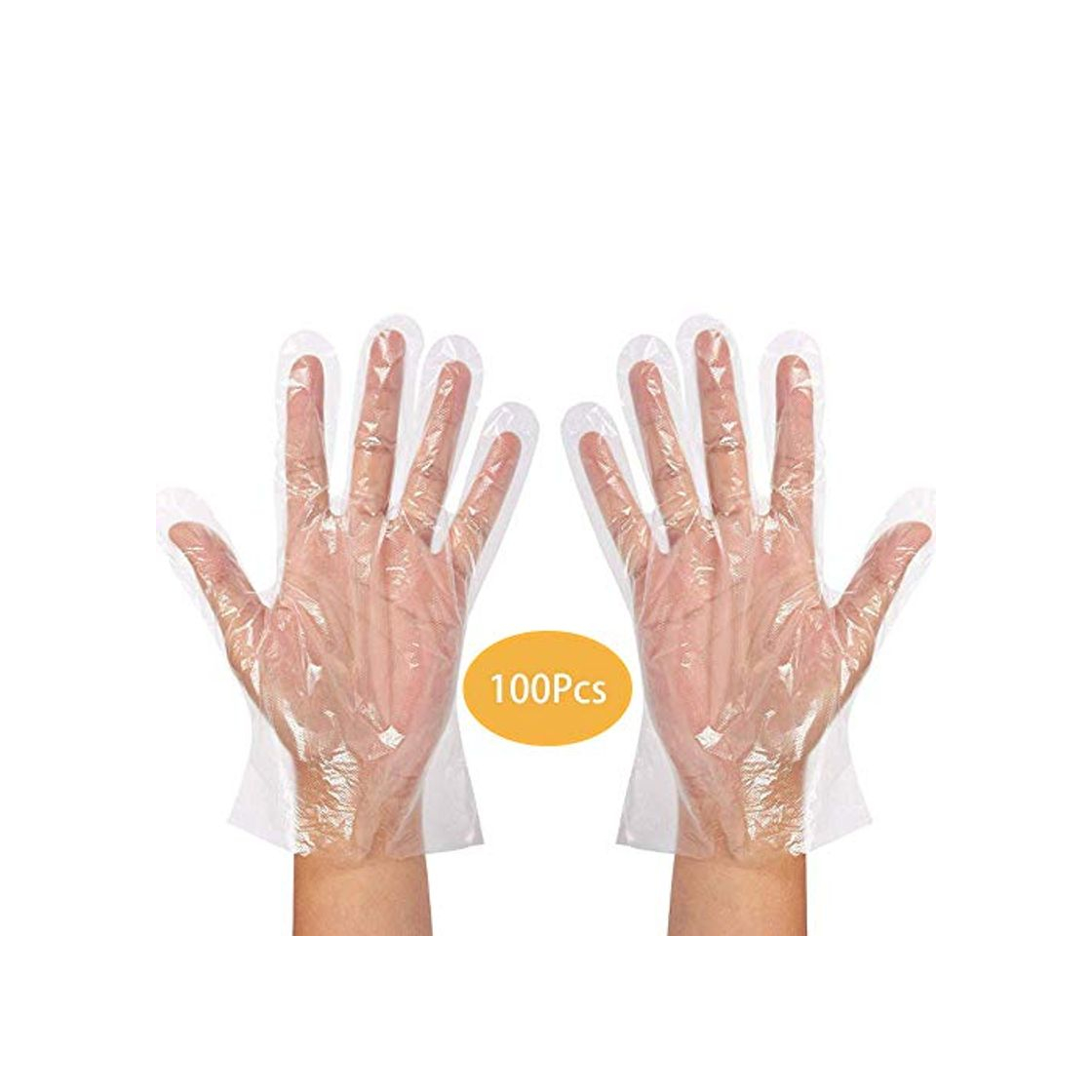 Product Guantes Desechables de plástico Transparente, protección contra Virus,Guantes para cocinar en Barbacoa,