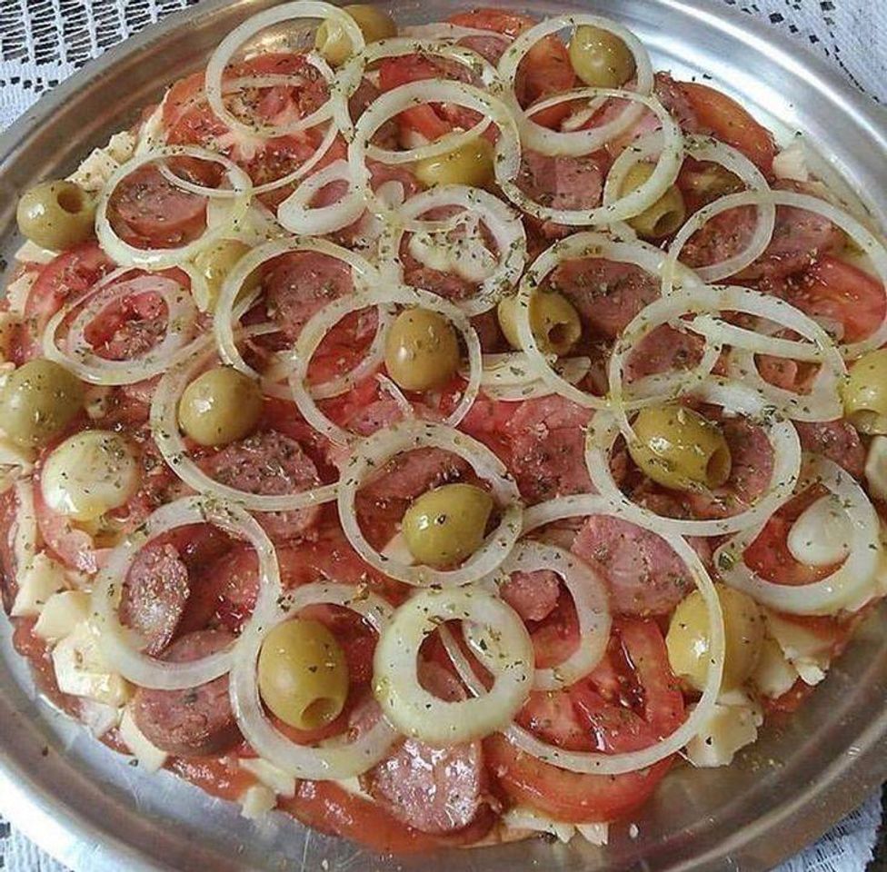 Moda Pizza de calabresa🍕🍕