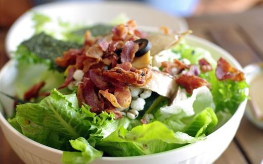 Salada de bacon 🥓