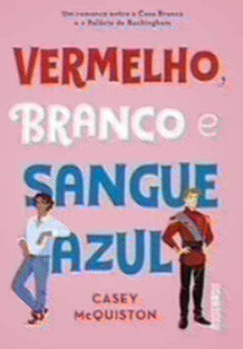Book Vermelho Branco e Sangue Azul