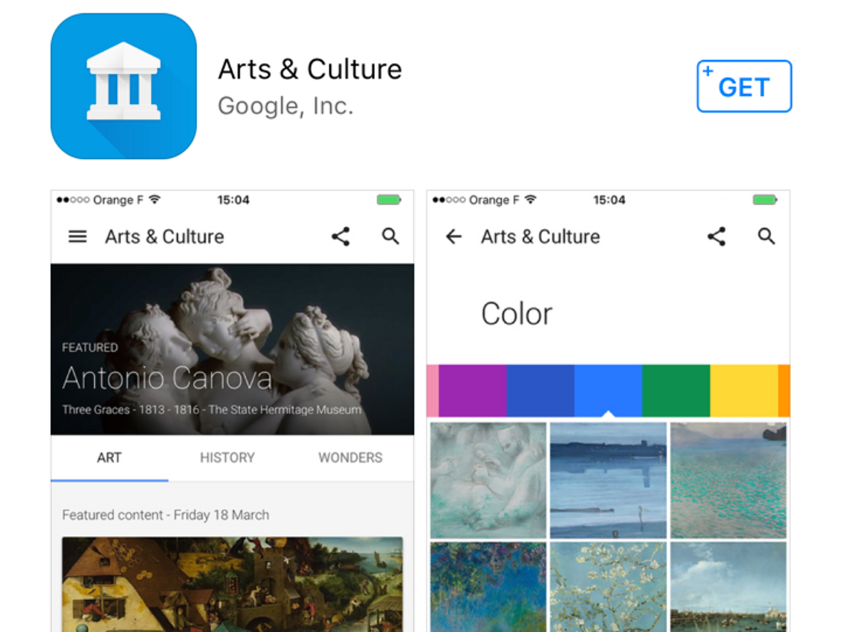 Moda Google Arts & Culture