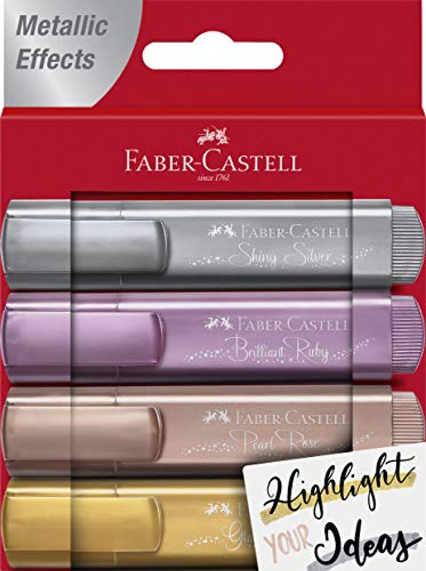 Social Faber-Castell 154640 46 Metallic - Rotuladores fluorescentes
