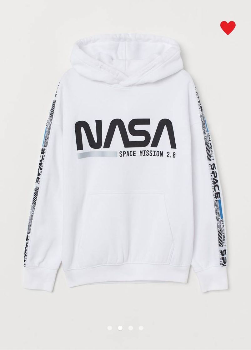 Social Sudadera con capucha y motivo - Blanco/NASA - NIÑOS