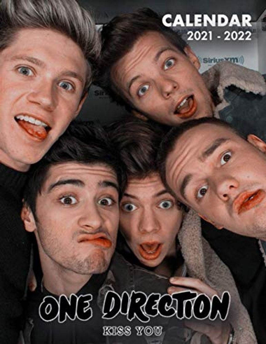 Libro One Direction: 2021 – 2022 Calendar – 18 months – 8