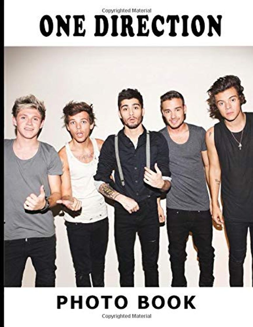 Libro One Direction Photo Book: Book Photo And Image Books For Adults, Tweens Creativity & Relaxation