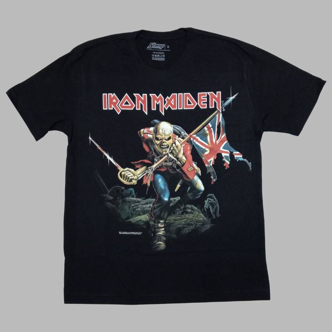 Moda Camiseta Iron Maiden