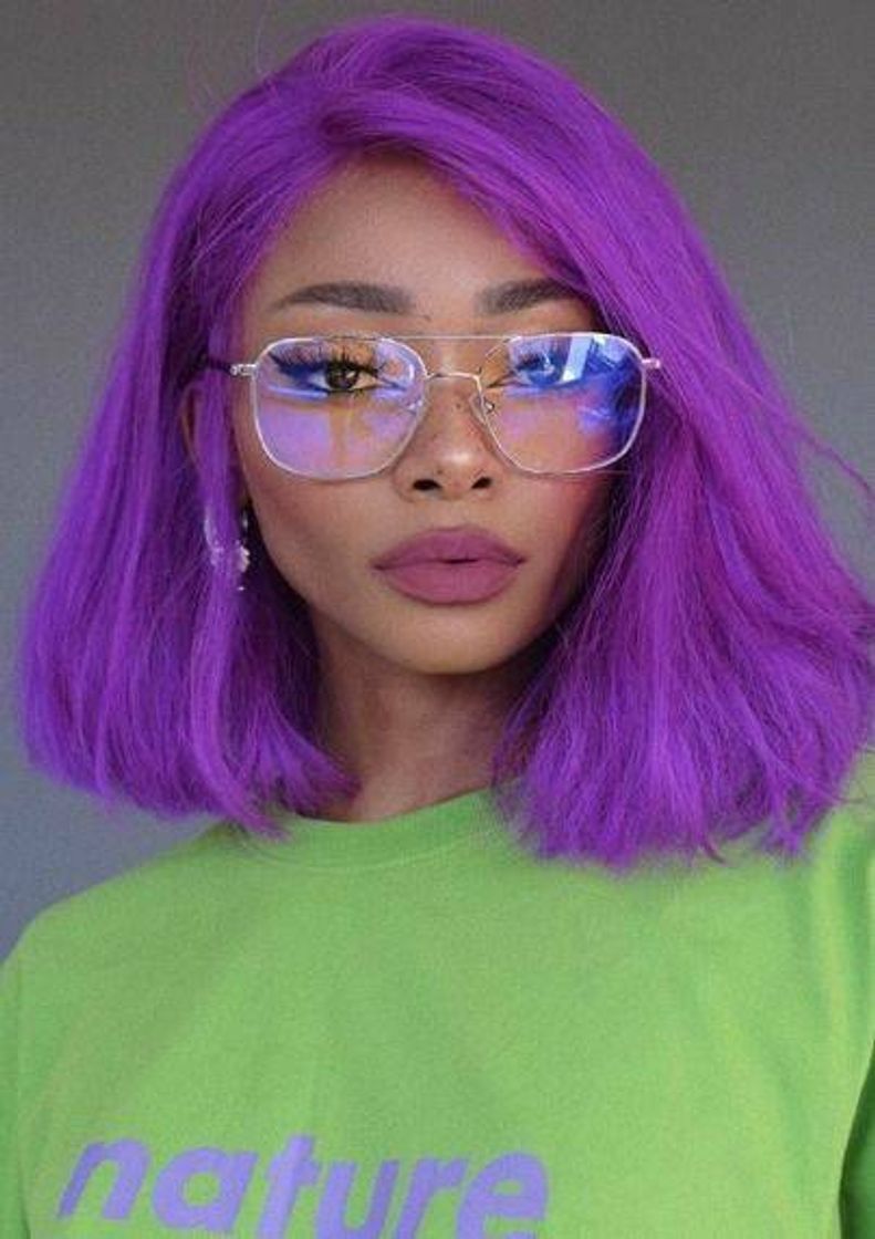 Moda Purple hair